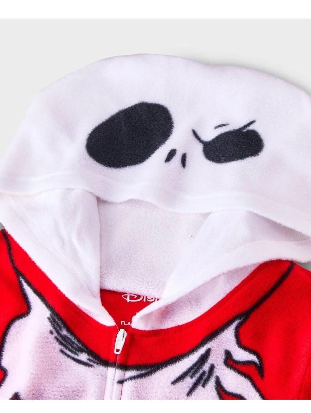 Disney The Nightmare Before Christmas Jack Skellington Long Sleeve Union Suit S